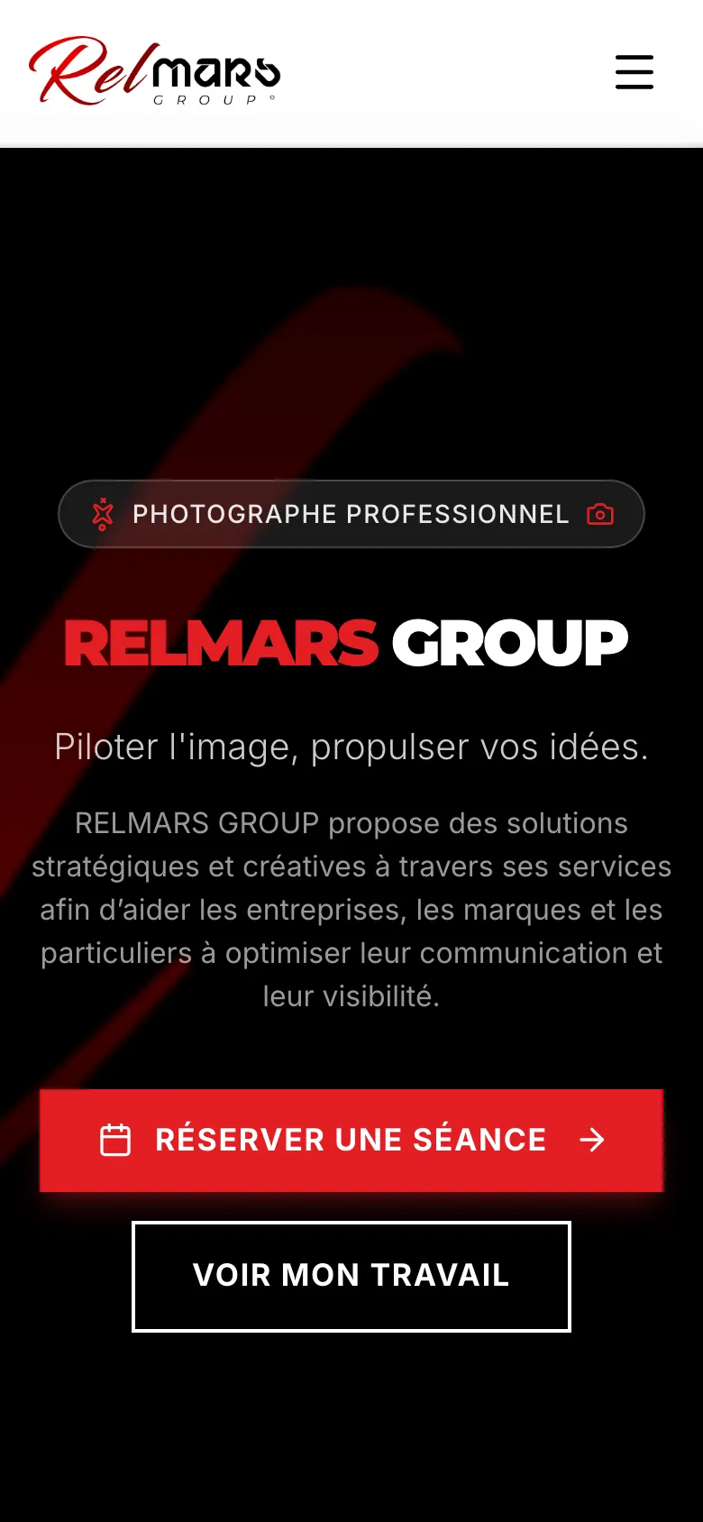 Relmars Group sur mobile